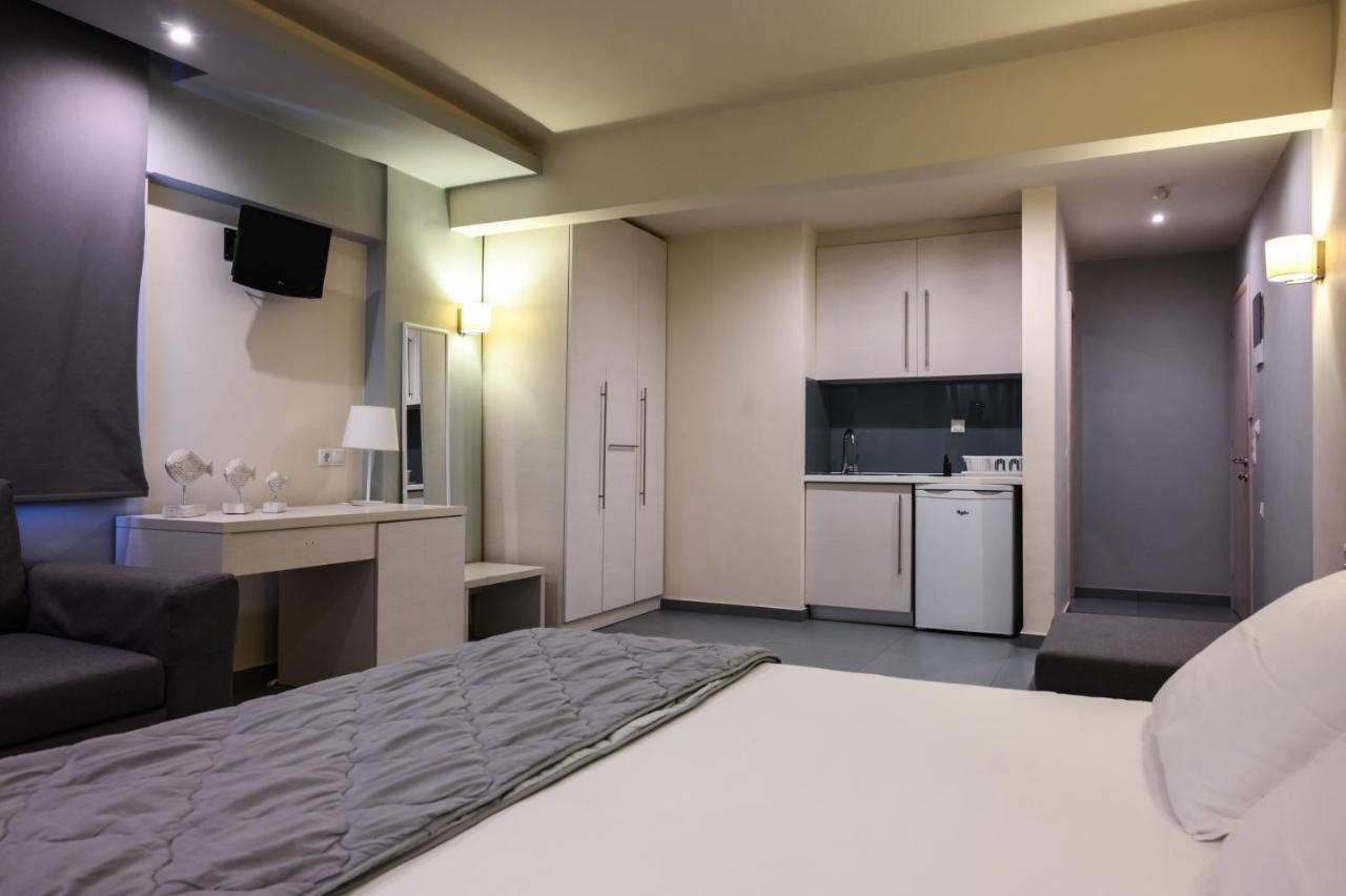 Blue Sea Boutique Apartments Olympiakí Aktí エクステリア 写真