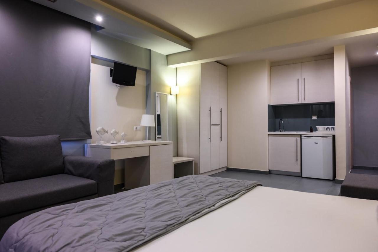 Blue Sea Boutique Apartments Olympiakí Aktí エクステリア 写真
