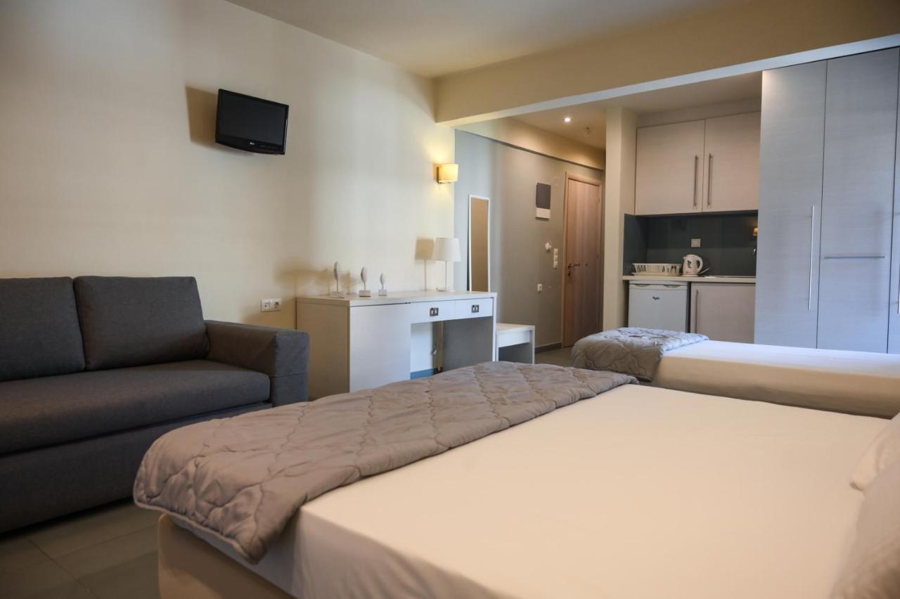 Blue Sea Boutique Apartments Olympiakí Aktí エクステリア 写真