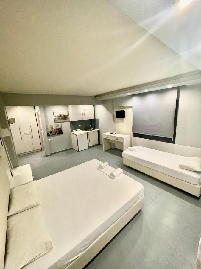Blue Sea Boutique Apartments Olympiakí Aktí エクステリア 写真